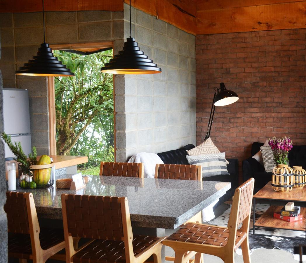 Espectacular Cabana Moderna De Montana + Bosque Nuboso +Wifi Zarcero Buitenkant foto