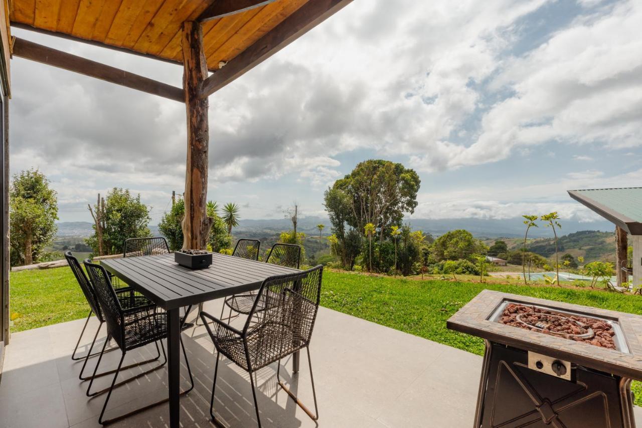Espectacular Cabana Moderna De Montana + Bosque Nuboso +Wifi Zarcero Buitenkant foto